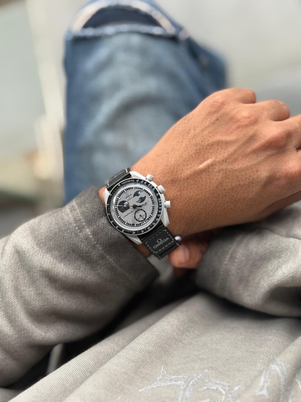 OMEGA X SWATCH BIOCERAMIC MOONSWATCH MISSION TO MOON